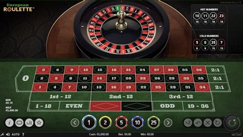 Play Free European Roulette (NetEnt) Game .